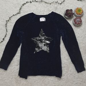 Super Soft Justice Reversible Sequin Sweater